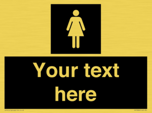 Custom information: black panel female